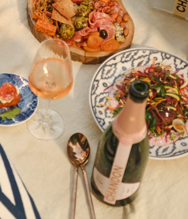 Chandon Rose Food Pairing